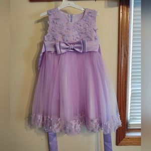 Fancy purple 5T dress